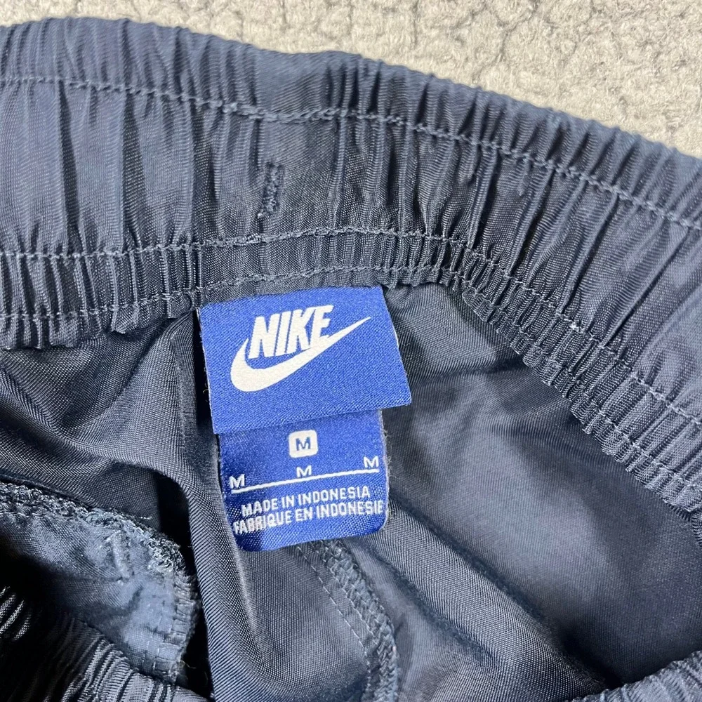 Nike Joggers Mens M Woven Tapered Navy Blue Sportswear 804325-475